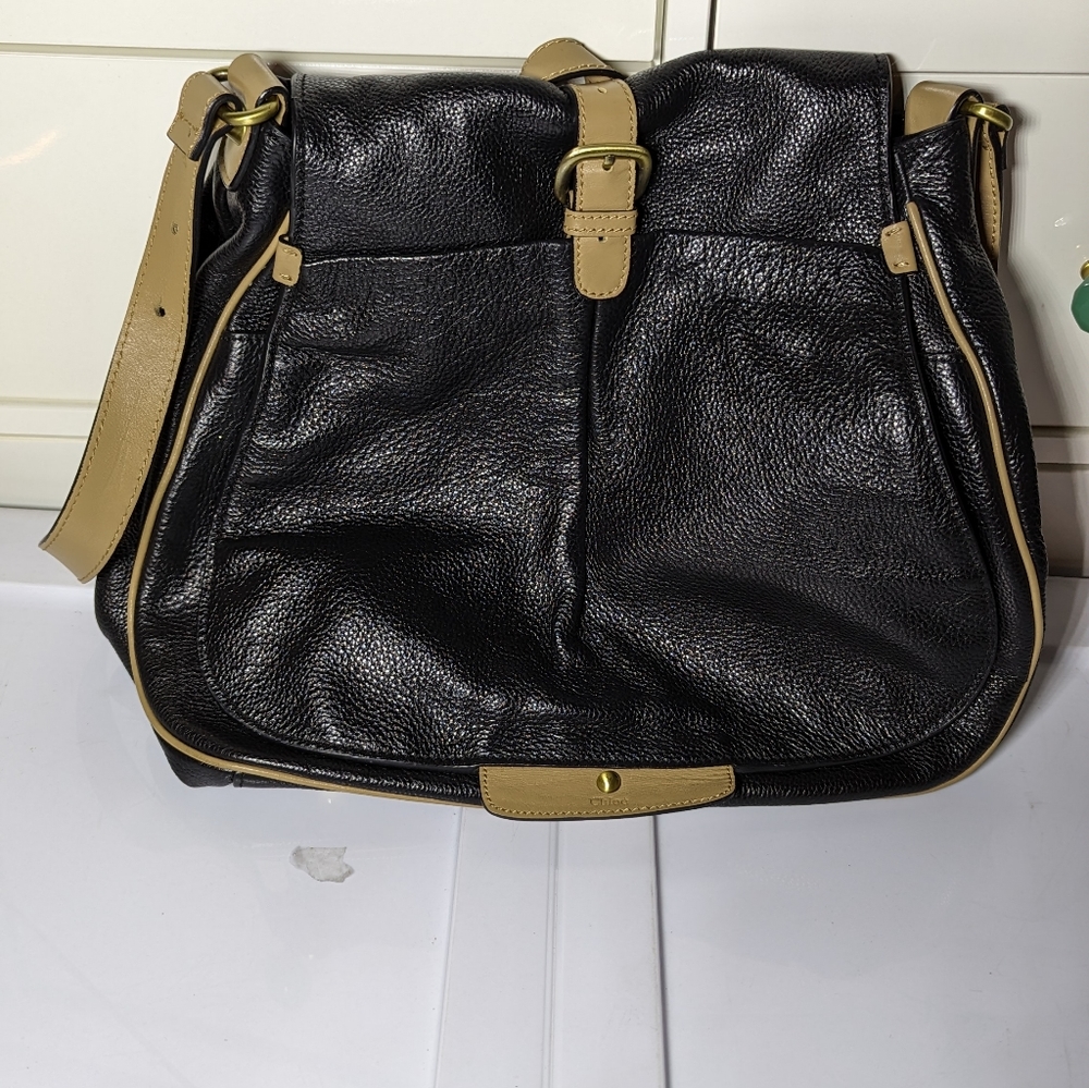 Chloe leather crossbody bag
